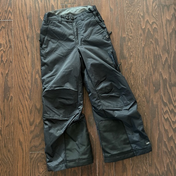 REI Kids Timber Mountain Ski Snowboard Black PantsYouth Boys XS